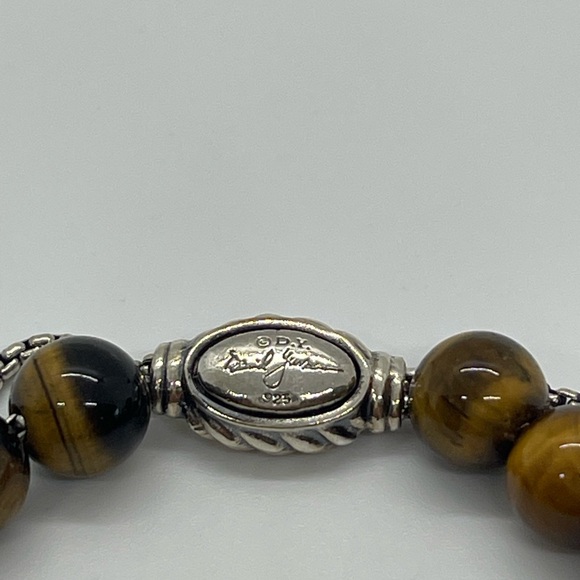 David Yurman Spiritual Beads Bracelet, Tiger’s Eye - Picture 4 of 8